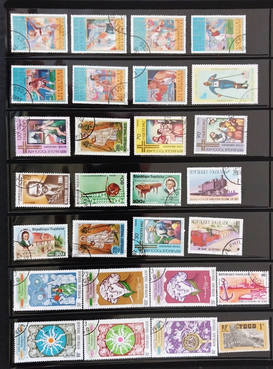 TOGO Nice Collection 220+ Vintage Stamps **Great Value** Check the