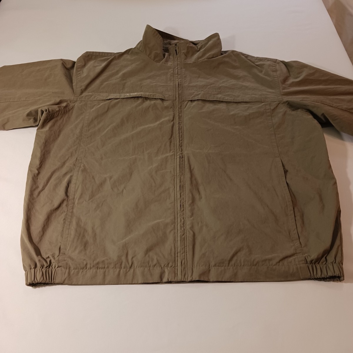 Columbia Men's Northway WM3022 Water Wind Resistant Full Zip Brown