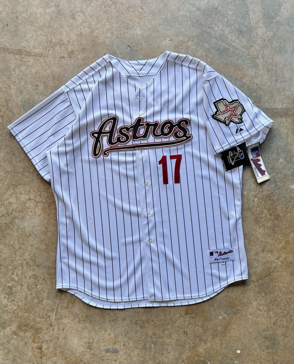 NWT Vtg Majestic Authentic Houston Astros Lance Berkman Baseball
