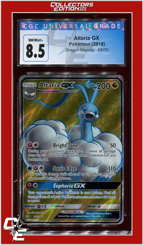 Altaria-GX graded CGC 8.5 for sale on eBay