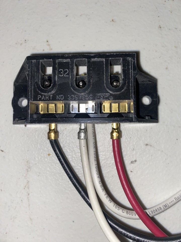 Kenmore 3397659 Electric Dryer Terminal Block Black 48172025971 eBay