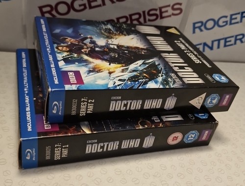 Doctor Who Series 7 Part 1 & 2 Blu-Ray Box Sets Matt Smith Used V.Good Condition - Picture 3 of 6