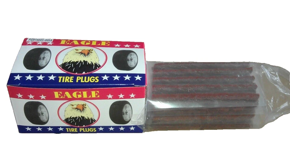 EAGLE Seal TIRE PLUGS 540 SEALS 100% SELF VULCANIZING TUBELESS TIRE REPAIR PLUG - Image 2 of 2
