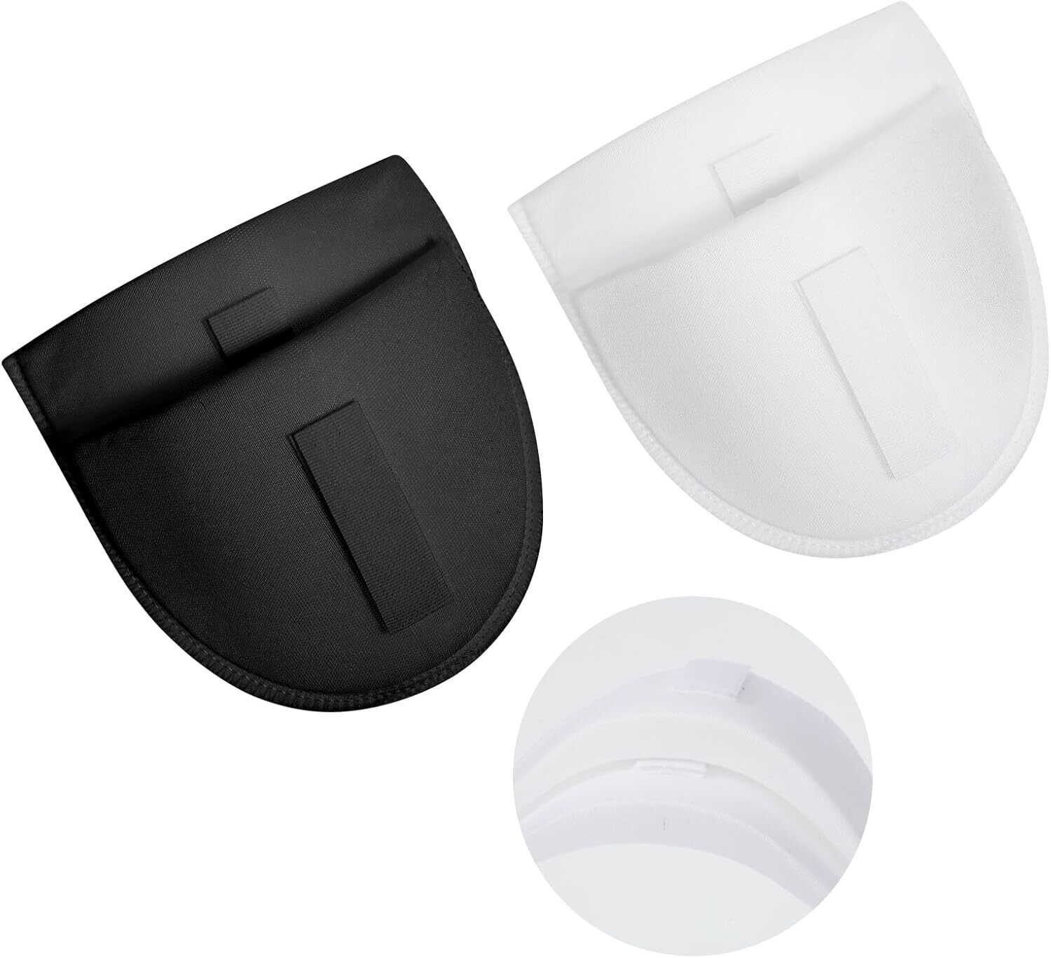 12x Self-adhesive Shoulder Pads Sponge Shoulder Pads Non-slip Foam Shoulder Pads