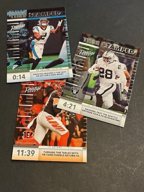 2023 Panini Prestige - Time Stamped Justin Jefferson #TS-6 for