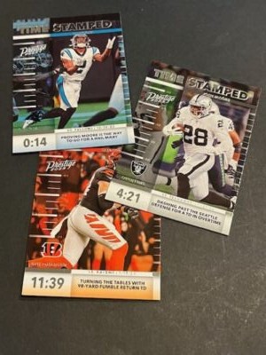 2023 Panini Prestige - Time Stamped Justin Jefferson #TS-6 for