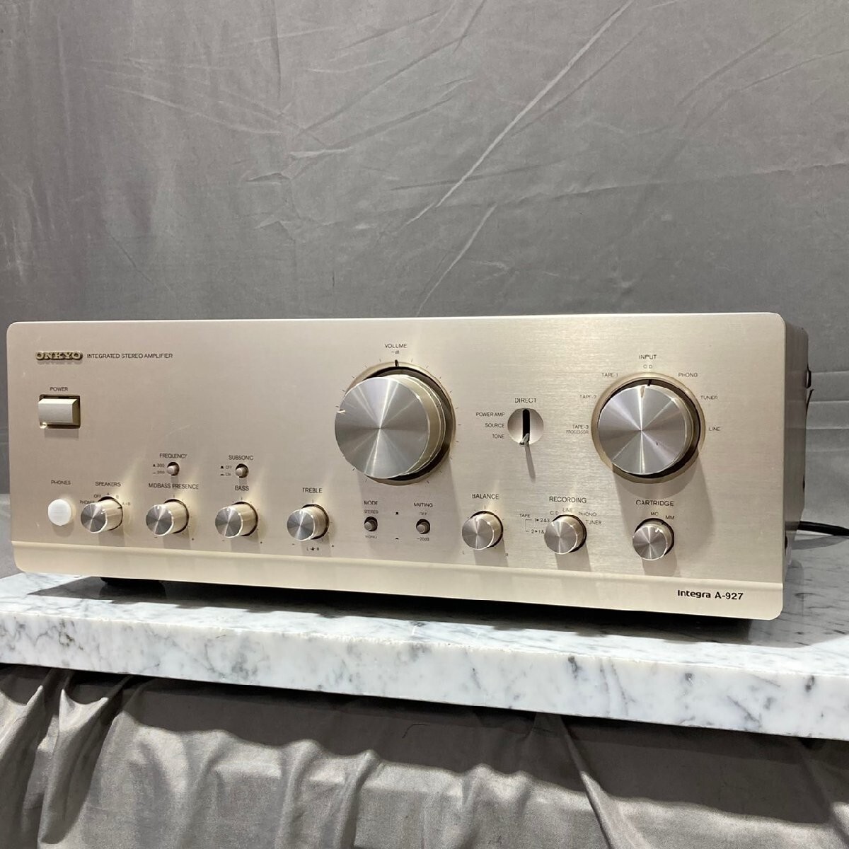 ONKYO オンキョー アンプ　A-927 Onkyo A-927 Integrated Premain Amplifier used vintage