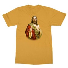 Jesus God Prayer Christian Religious Savior Saved My Life Men's T-Shirt