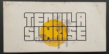 Tequila Sunrise Movie Filming Car Plaque Cast Crew Prop Warner Bros. 1988