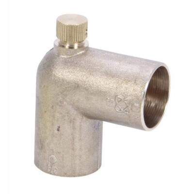 Nibco - 3/4'' C x C Cast Bronze Vent Elbow - Sprinkler Irrigation - Backflow PVB