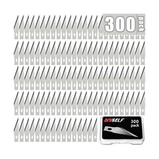 300 Pcs Exacto Knife Blades High Carbon Steel #11 Cutting Tools For Craft Hobby