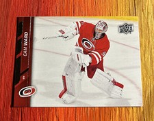 2015-16 Upper Deck Carolina Hurricanes Hockey Card #33 Cam Ward