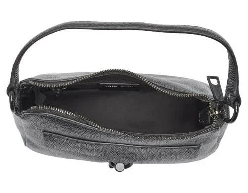 NUEVO Bolso de Hombro Rebecca Minkoff Megan Mini Cuero NEGRO / 100% AUTÉNTICO Foto 3 de 4