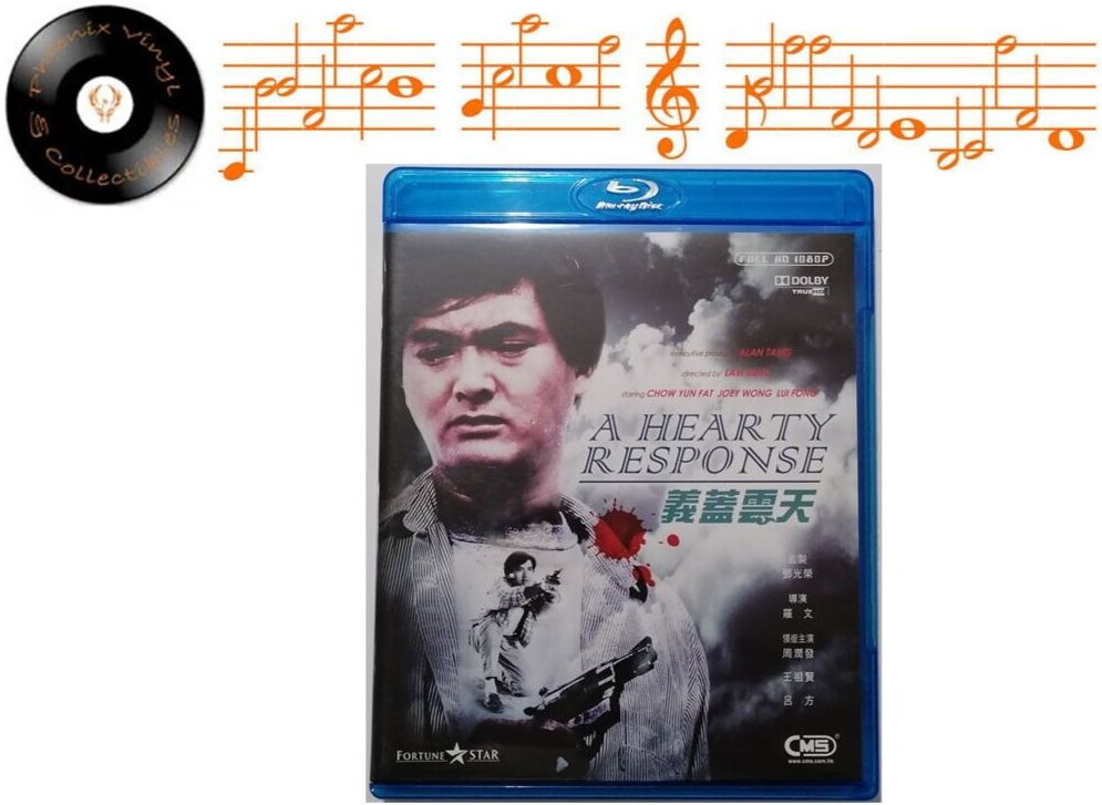 A Hearty Response Chow Yun Fat 2011 Blu Ray Region A - Near Mint