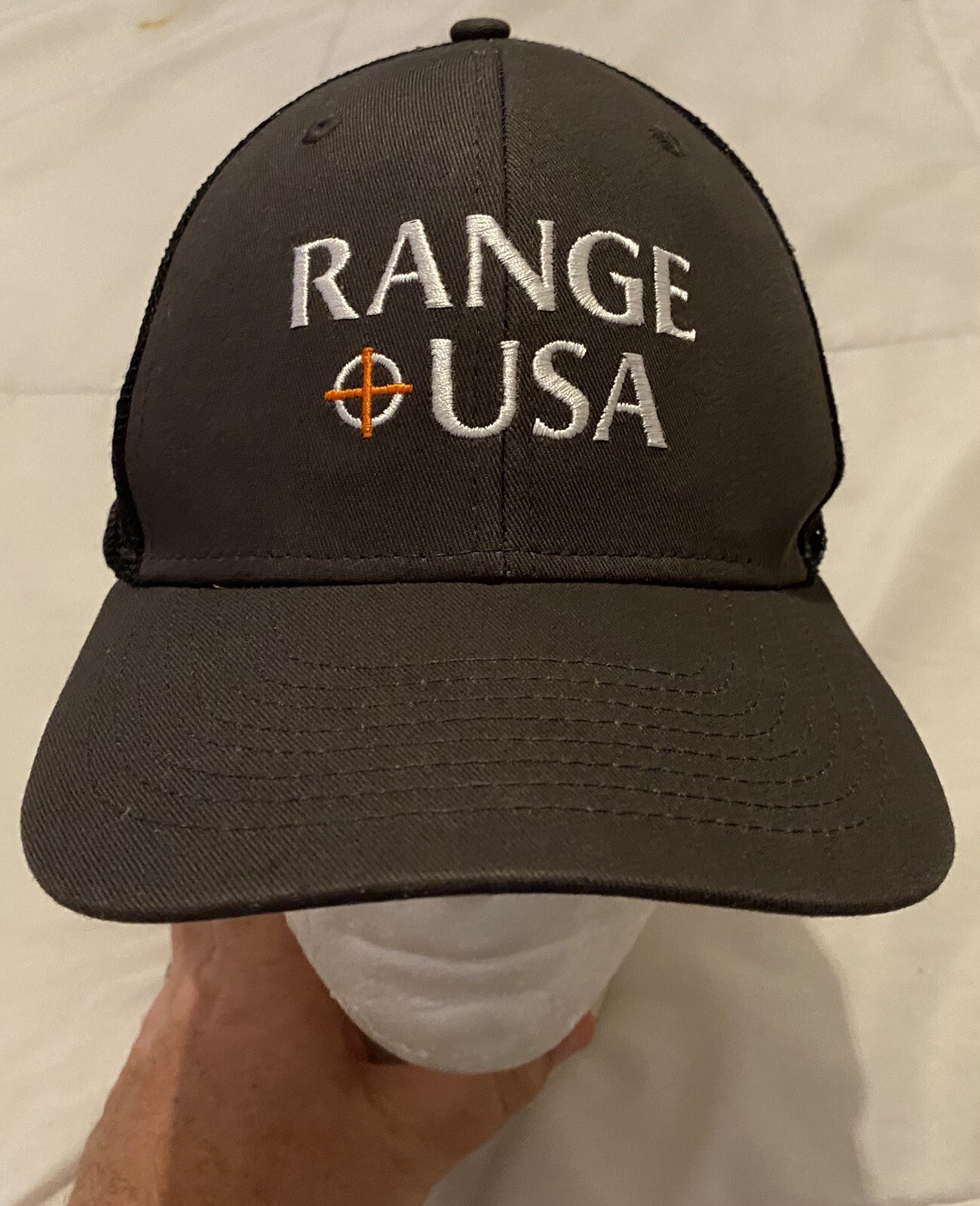 Cap Black Mesh Snapback Guns