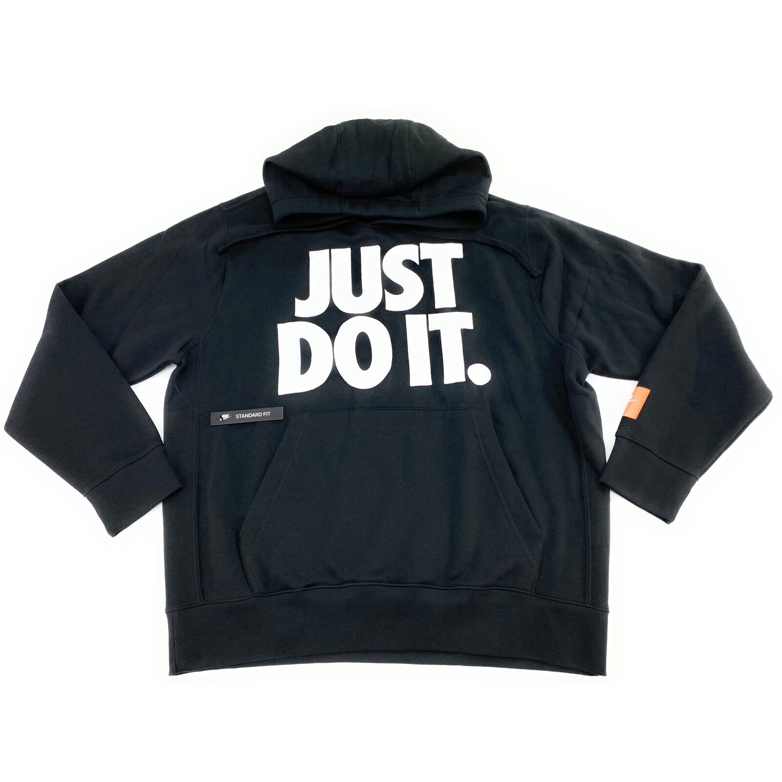 black nike just do it hoodie