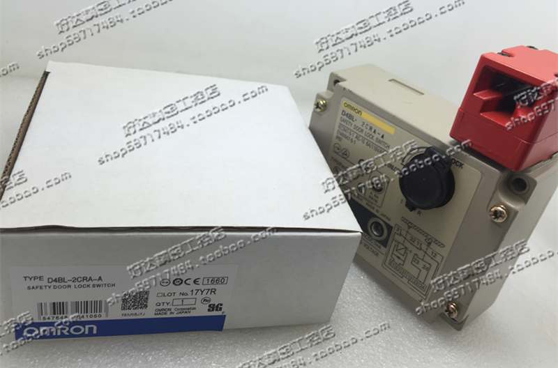 1PC New Omron Guard Lock Safety-door Switch D4BL-2CRA By DHL Fast Shipping