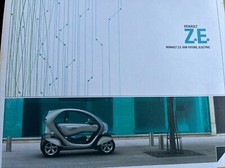 The Renault ZE Range Our Future Electric Car Info Sales Brochure From 2010