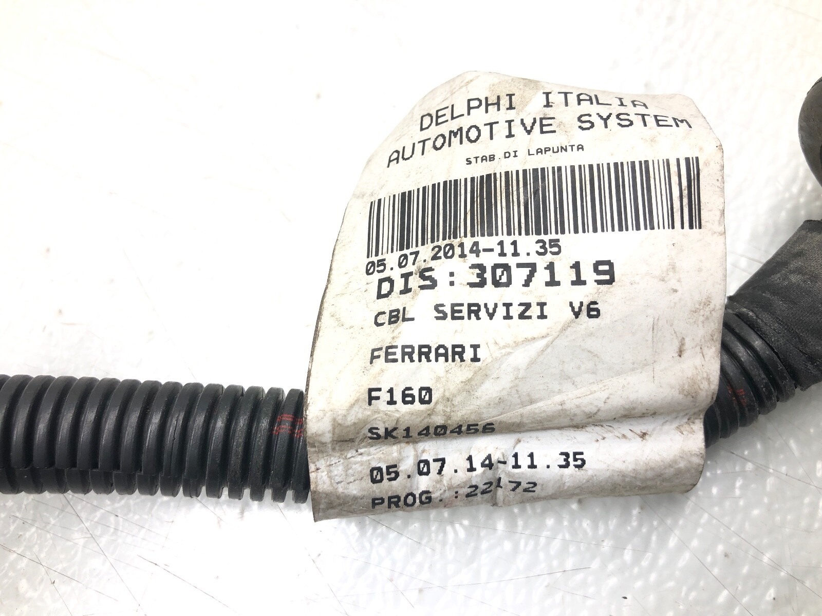 2014-2020 MASERATI QUATTROPORTE ENGINE MOTOR POWER WIRE HARNESS OEM.