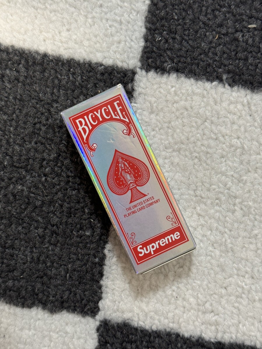 Supreme Bicycle Holographic Slice Playing Cards FW23 | eBay