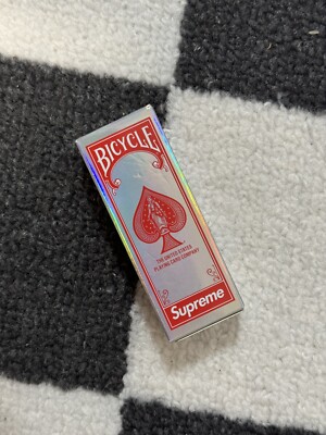Supreme Bicycle Holographic Slice Playing Cards FW23 | eBay