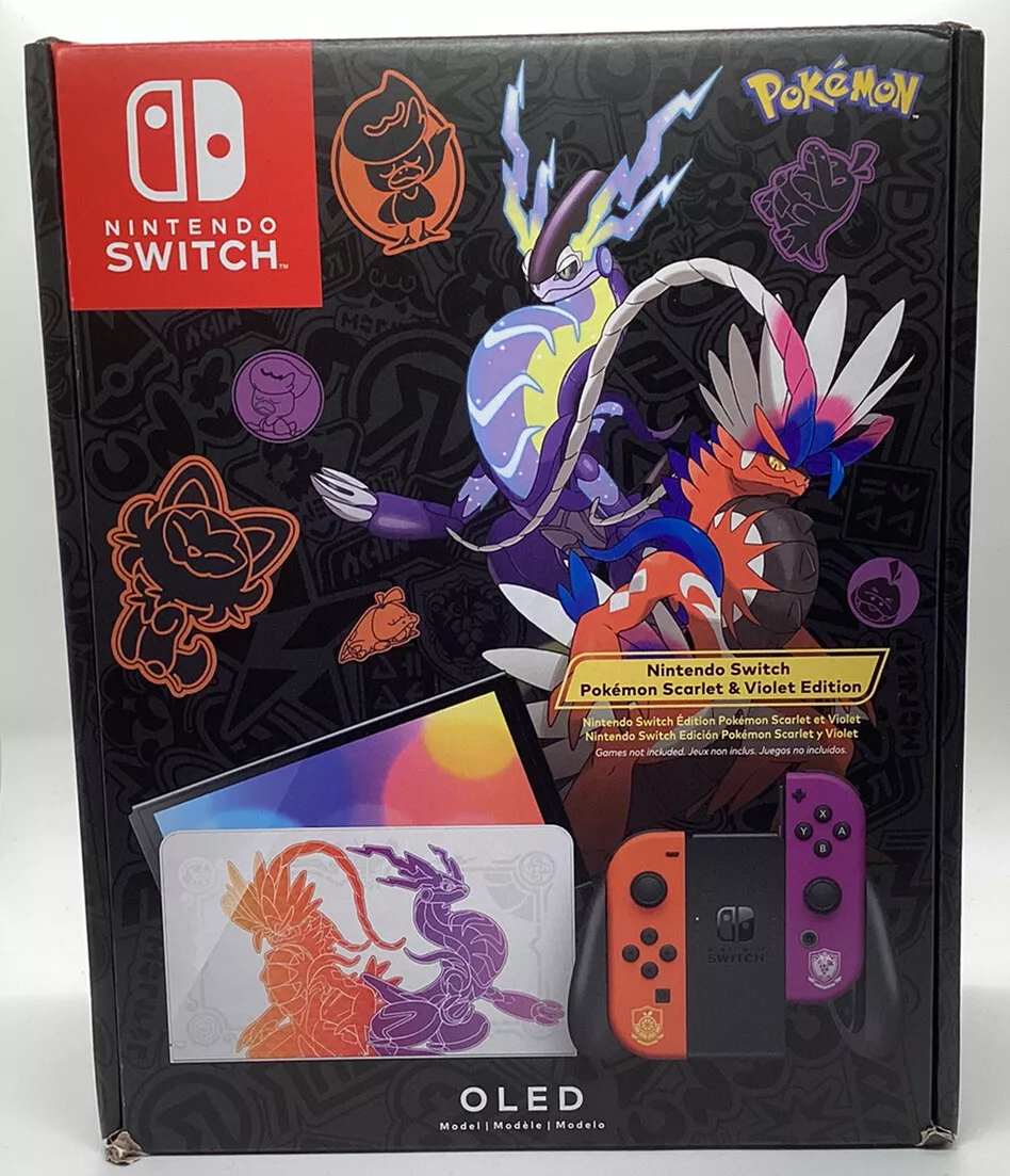 Catch The New 'Pokémon Scarlet and Violet' Nintendo Switch OLED This  November