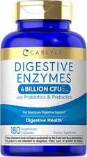 Digestive Enzymes  with Probiotics  Prebiotics  180 Capsules  Non-Gmo and...