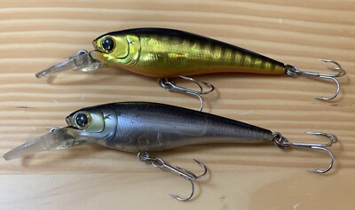 2 LUCKY CRAFT BEVY SHAD 75 F&SP Lot.