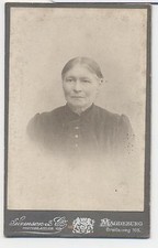 CdV Babcia Babcia Magdeburg Breiteweg 168 Samson & Co. 1900 zdjęcie Zdjęcie gabinetowe