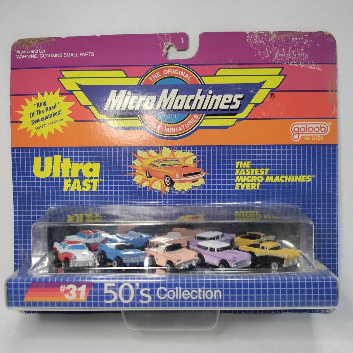 VINTAGE MICRO MACHINES Truck Carry Case 1988 Galoob with 23 Cars Read Des £50.00 - UK