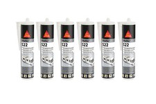 6x Sikaflex -522 schwarz - 300ml Sika522 Sika...