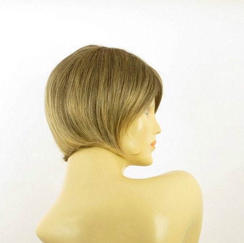 short wig for women brown wick golden ref ALINE 6t24b PERUK - Picture 7 of 9