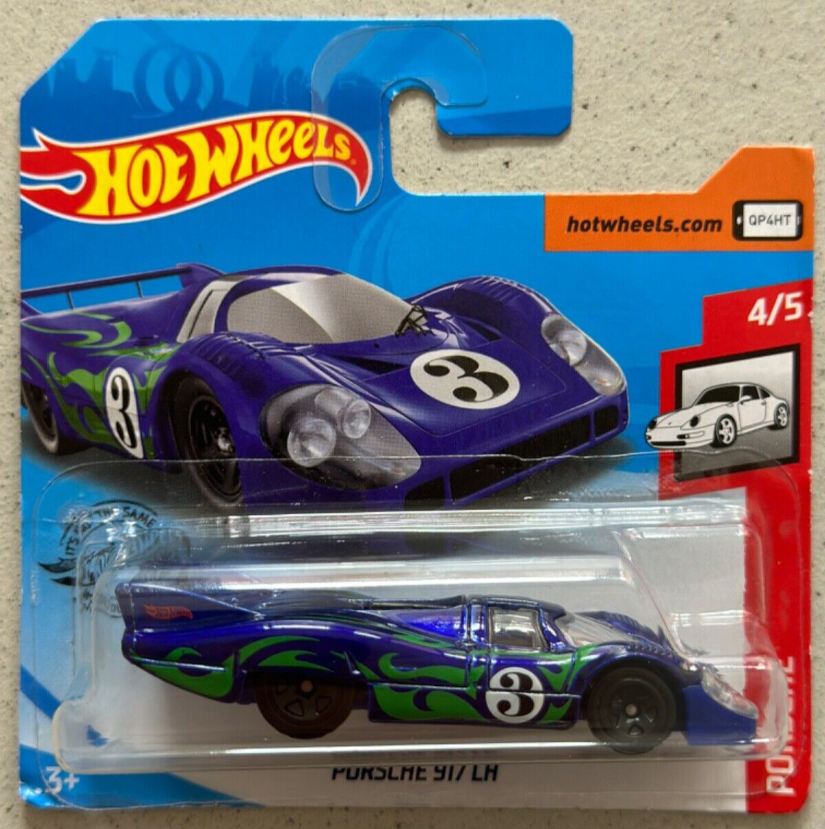 2018 Hot Wheels PORSCHE 917 LH with Protector 911