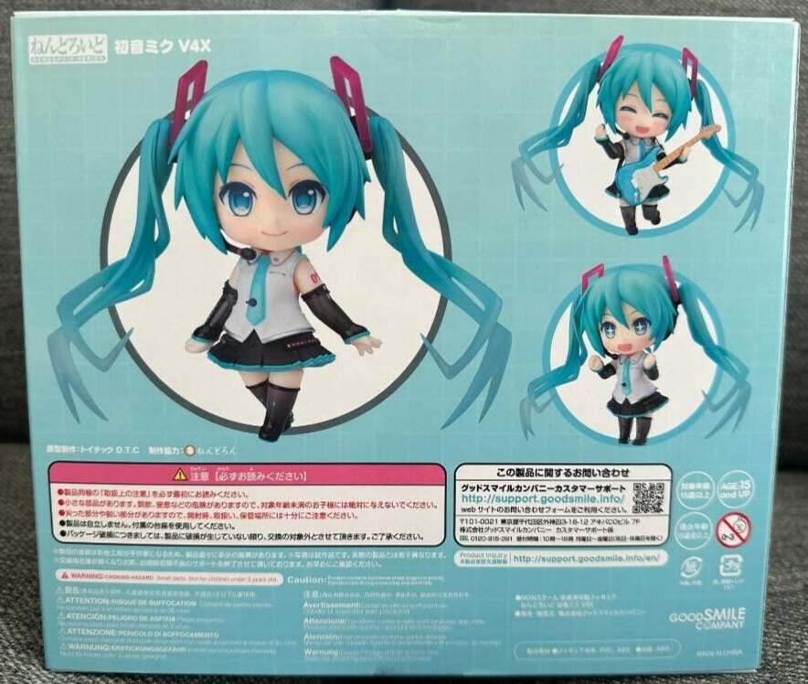 NEW Nendoroid 1309 Hatsune Miku V4X Action Figure GOOD SMILE