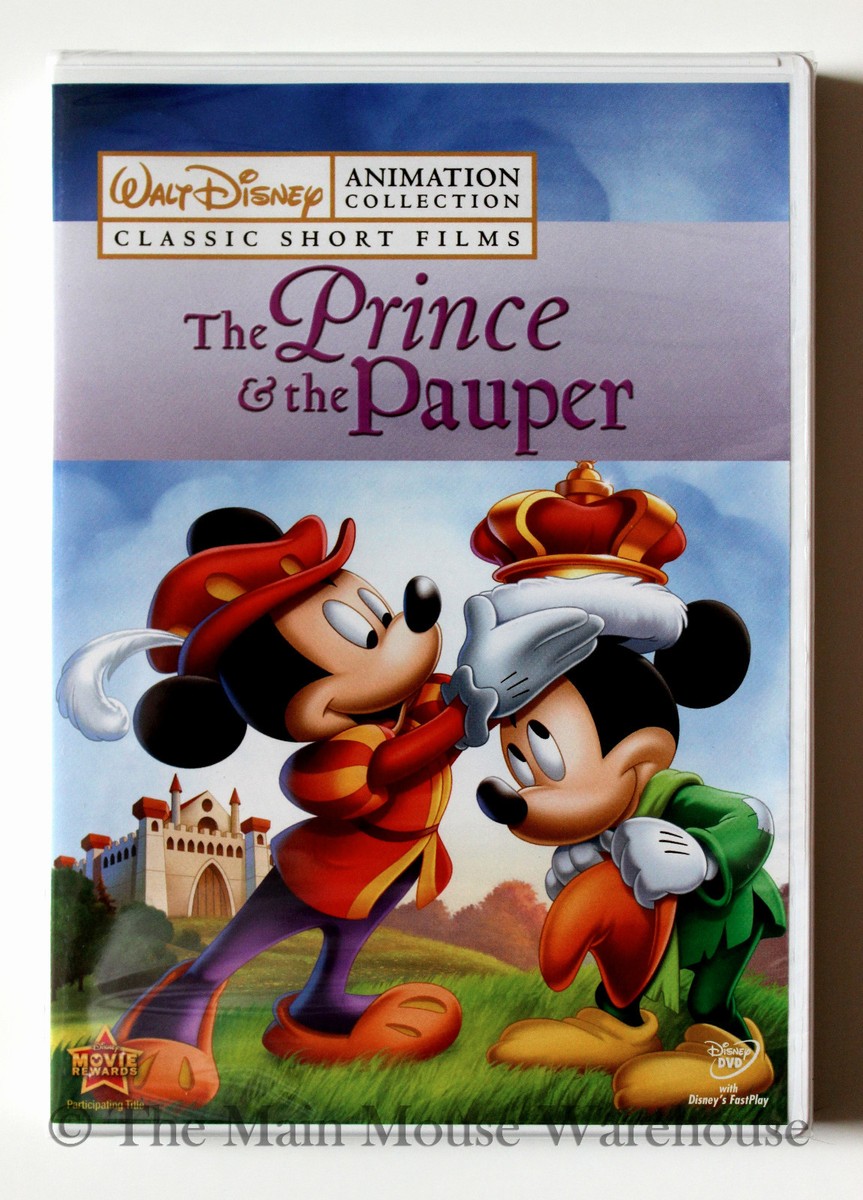 Mickey The Prince and The Pauper Silly Symphonies Classic