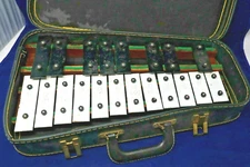 Vintage Japanese Xylophone Case Bond Corp Musical Instrument Read