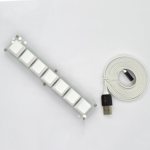 7-Key HID Keyboard USB Interface Customize Macro Mini Mechanical Keyboard P&P - Picture 5 of 7