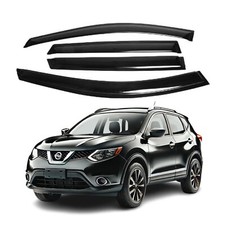 Fits Nissan Rogue Sport 2008-2013 Window Visor Rain Deflector Guard Thickened
