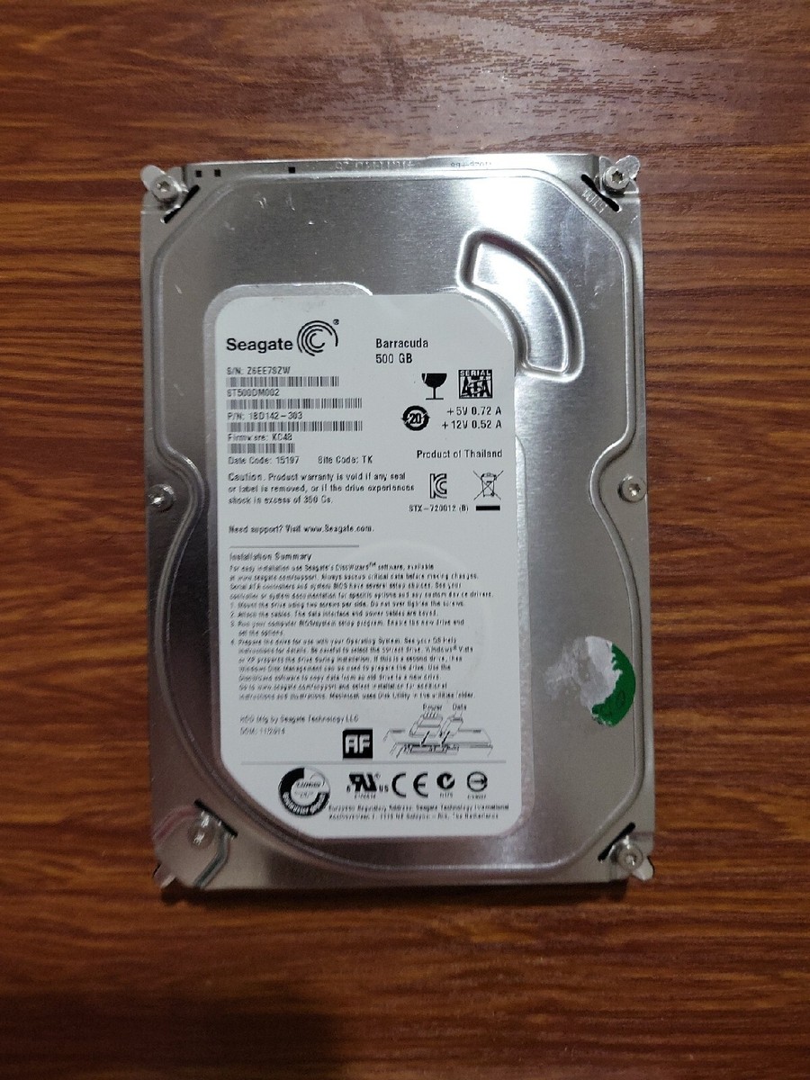 Seagate ST500DM002 1BD142-303 500GB 7200 SATA 16MB 3.5