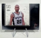 2025 Topps Signature Manu Ginobili Base (RAW)