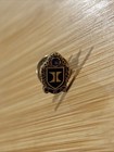 Vintage Jostens 10k GF Pin/Award with Real Blue Sapphire — photo 1