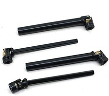 2 PCS Stainless Steel Center Drive Shaft for 1/10 Axial SCX10, 100-138MM