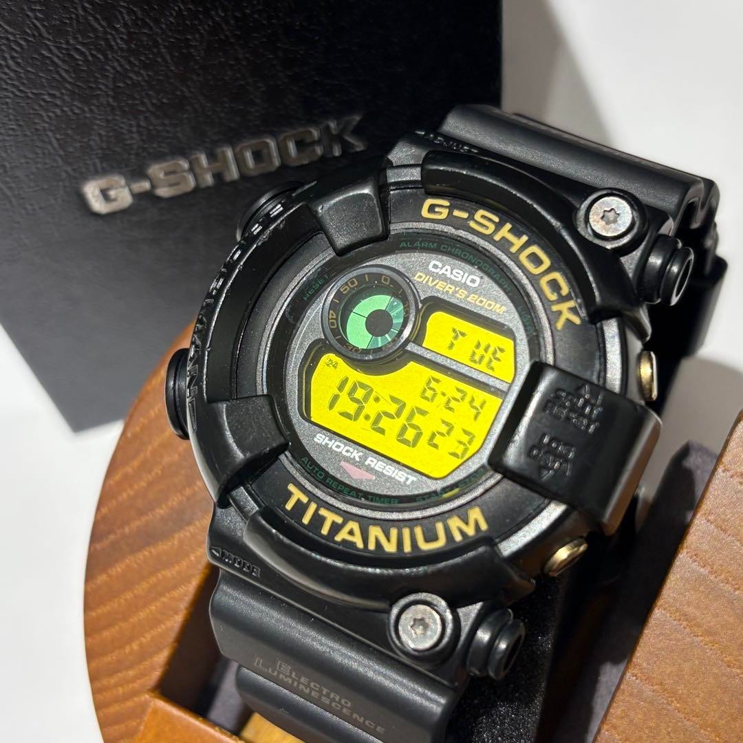未使用‼️G-SHOCK 7th FROGMAN DW-8201NT-1JR Casio G-shock Dw-8201nt-1jr 7th Frogman 200m Diving Master