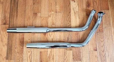 PAUGHCO 730DITM 1-3/4'' SHOTGUN STYLE MUFFLER PIPES HD SHOVEL HEAD FX 70-84