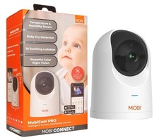 New MobiCam PRO Wi-Fi Baby Monitor with HD Video  2-Way Audio