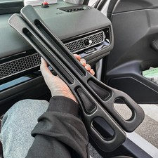 2pcs Car Seat Gap Filler Organizer Dual Slot Phone Key Storage Interior Accessor