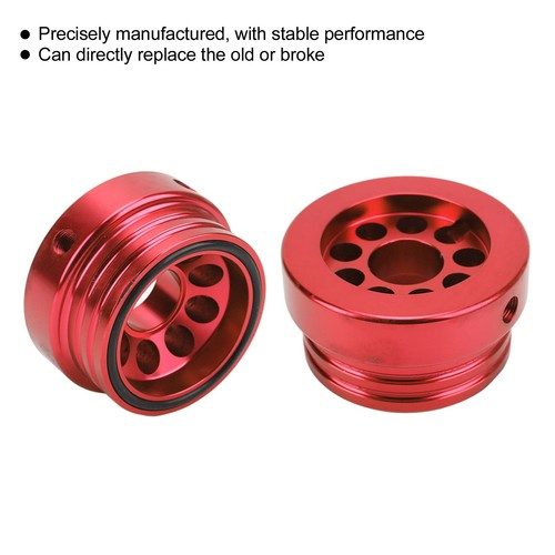 (Red)Professional Oil Filter Plate Oil Intermediate Plate Adapter Oil Filter - Picture 18 of 23