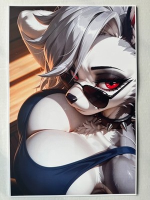 Helluva Boss - Loona | Kemono Furry Art Print [12x18]