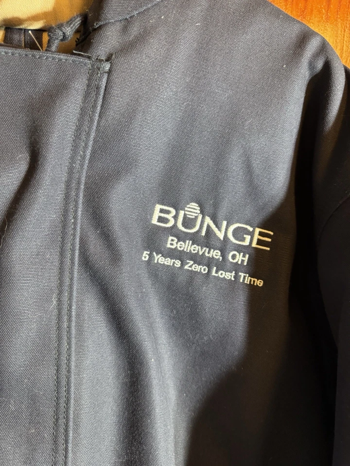 Chaqueta Carhartt FR Para Hombre Talla Grande Azul 101621 410 Logo Nueva Sin Etiquetas Foto 2 de 4