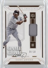 2019 National Treasures Game Gear Material Holo Silver 6/10 Tony Gwynn HOF 04br